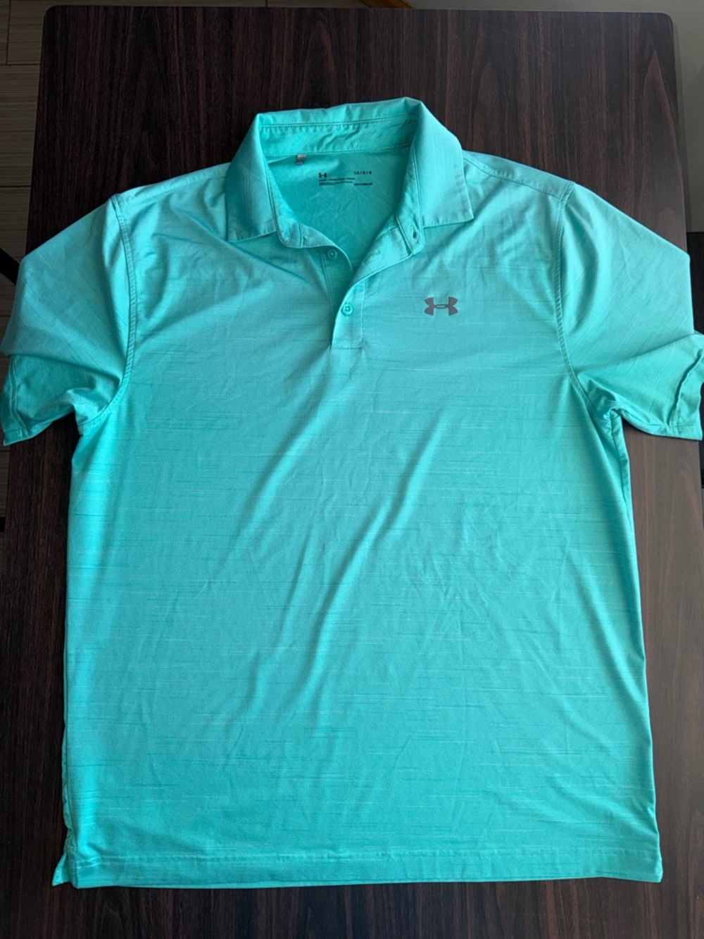Under Armour Men's Aqua Short Sleeve Polo